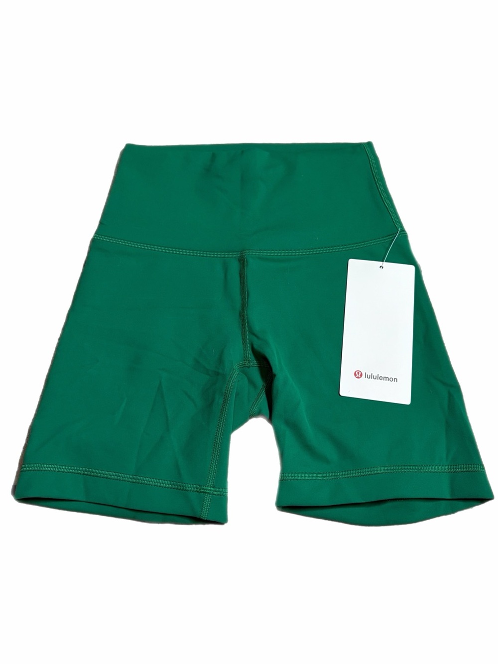 NWT Lululemon Wunder Train High-Rise Short 6" (Raceway Green) Size 4